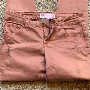 RSQ Jeans. Size 7. Rose colored.